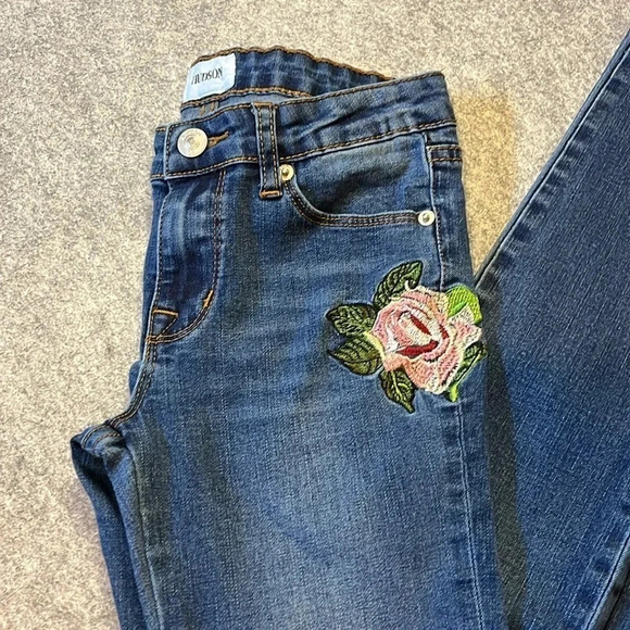 Children's Hudson Embroidered Denim, Adjustable Waist. - Picture 2 of 15